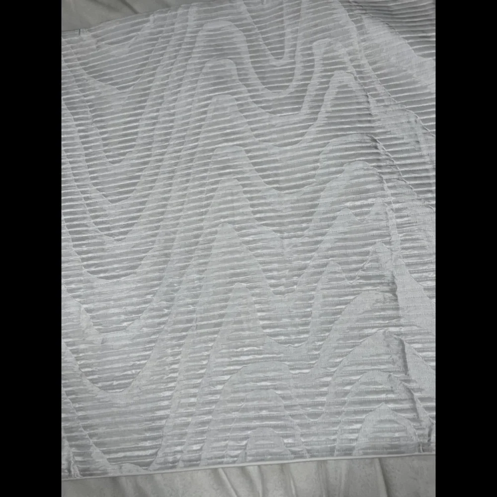 NEW Hotel Collection Moire Quilted (1)‎ Euro Sham